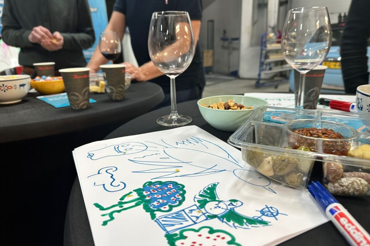 Foto achter de schermen netwerk evenement MYN